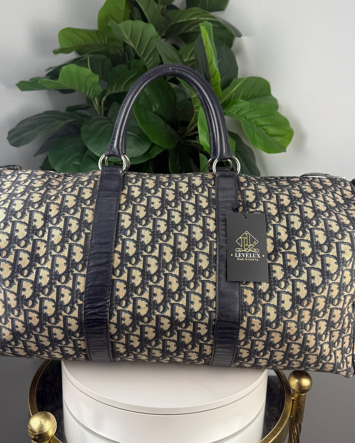 Dior Oblique duffle front