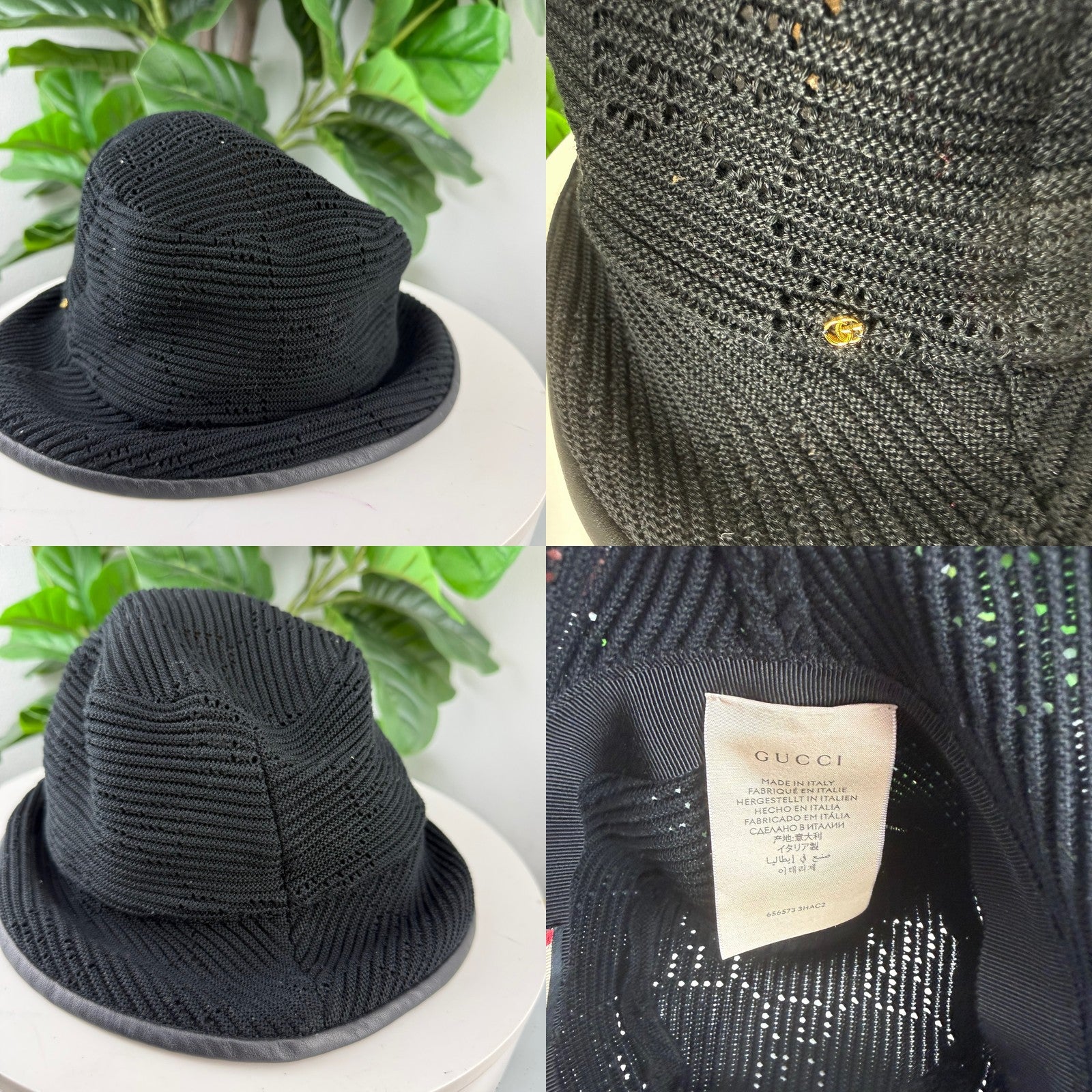 Gucci hat details