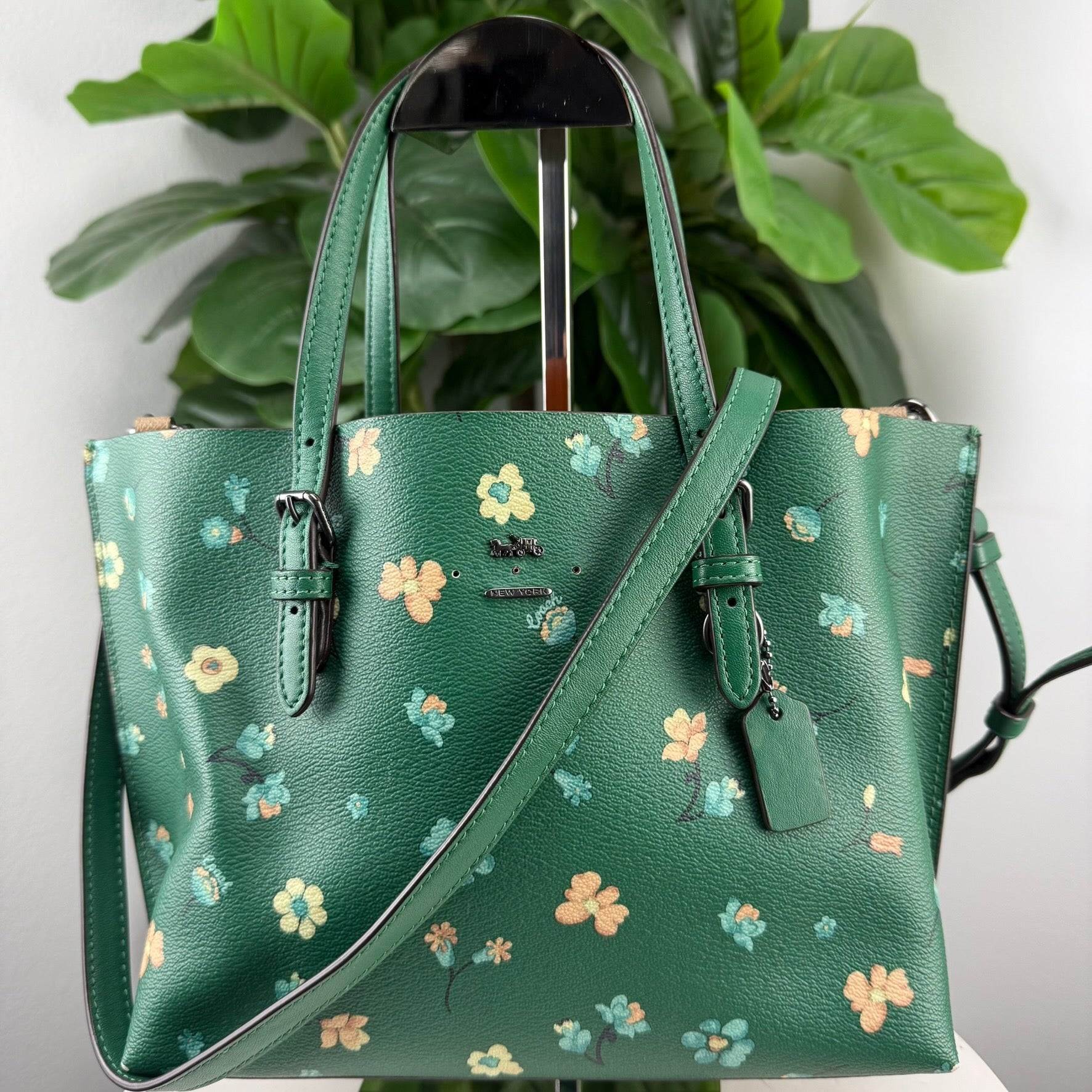 Coach Mini Mollie floral - front