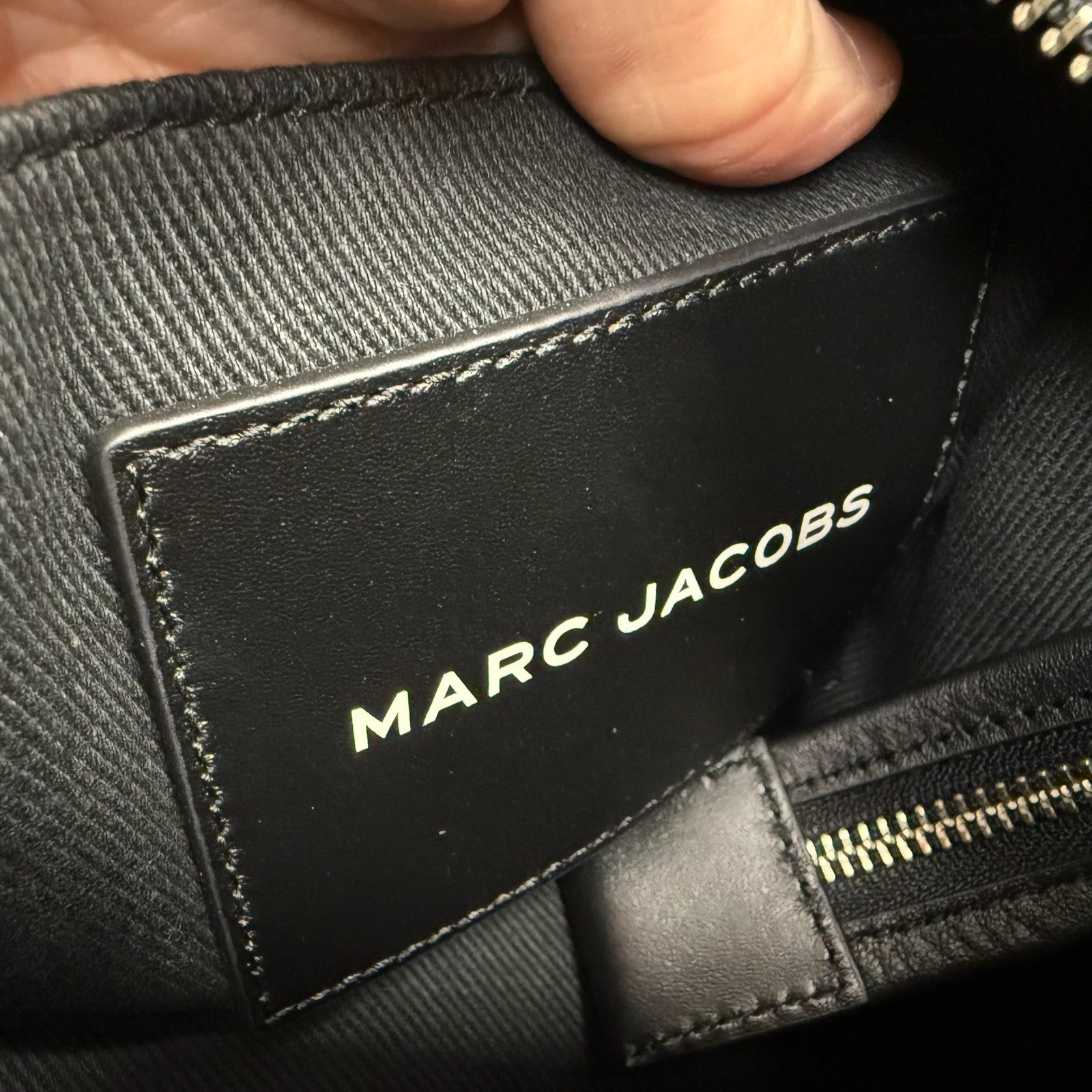 Marc Jacobs The Tote Bag black white stripe - view 6