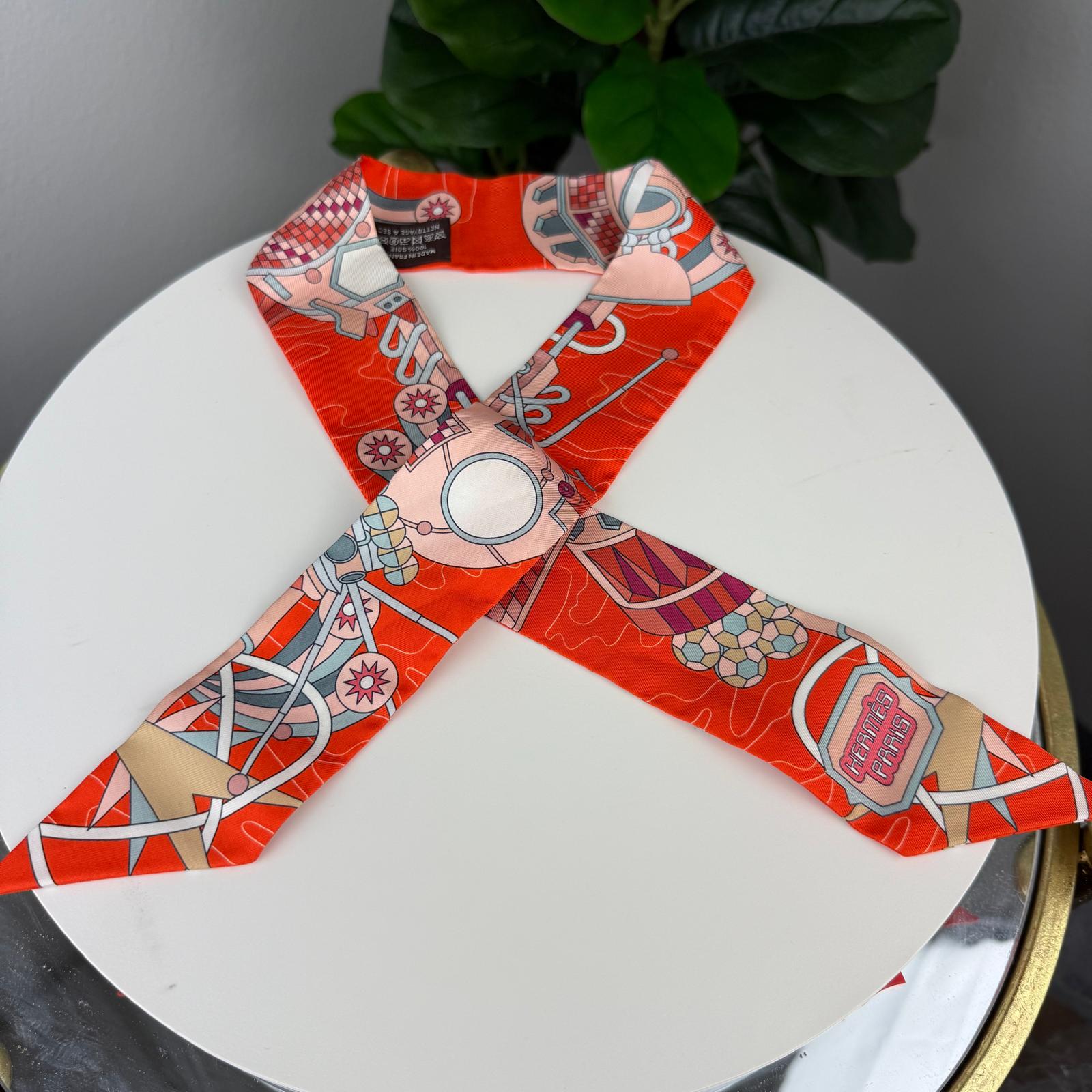 💎✨Authentic Hermes Twilly Odyssey Scarf