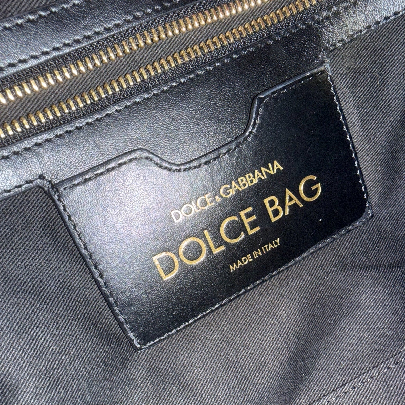 Dolce & Gabbana Pink Canvas Tote Bag Graphic Print Authentic Pre Owned