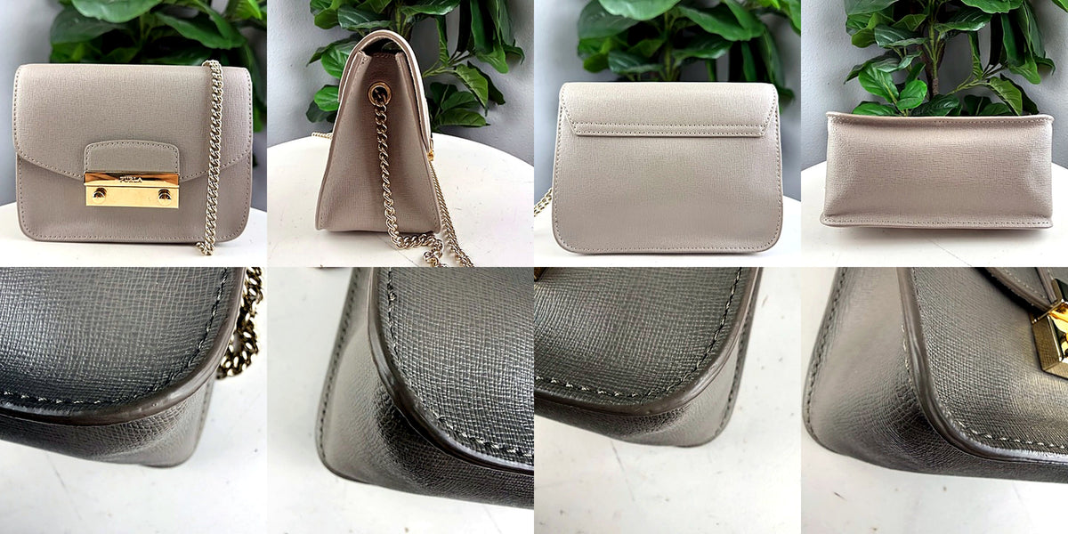 Furla Metropolis mini crossbody - detail views and corner macros