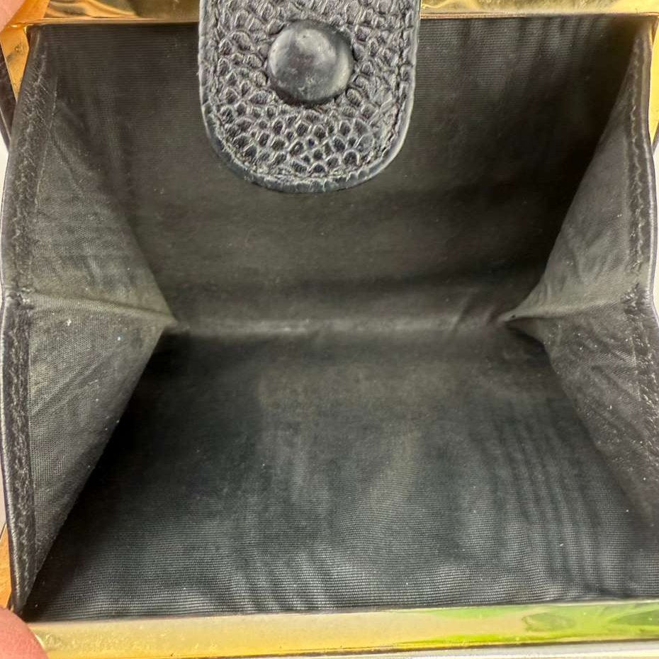💎✨Authentic Vintage Chanel Black Caviar Leather Wallet