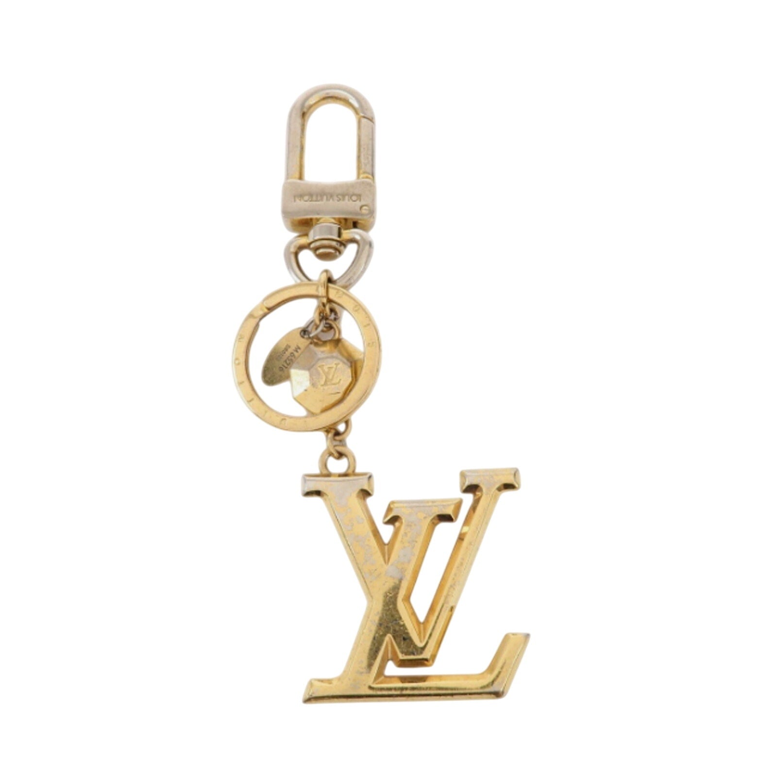 Authentic Louis Vuitton LV Facettes Bag Charm & Key Holder