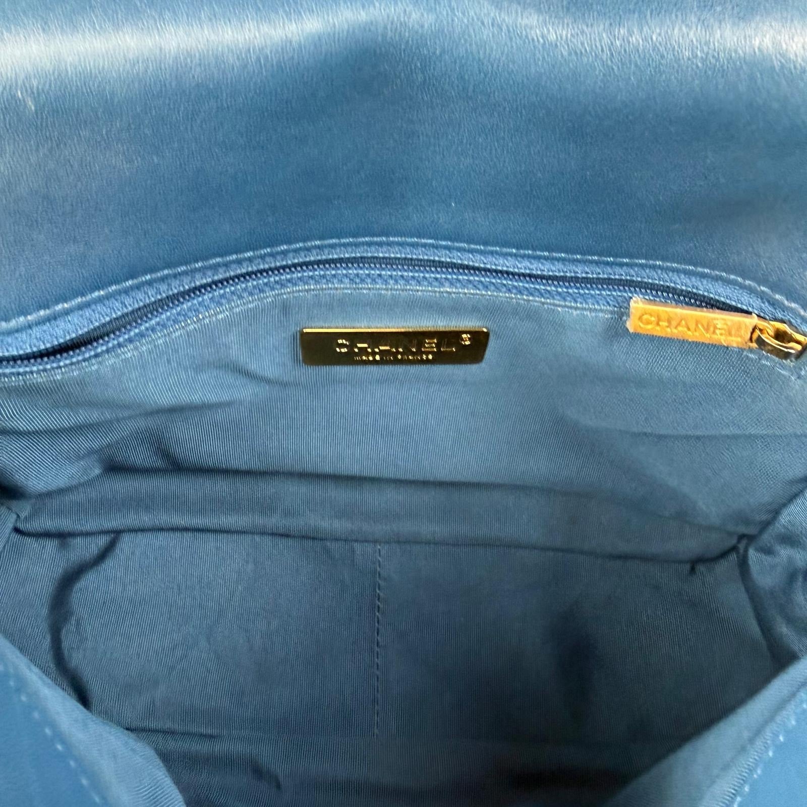 Authentic Chanel 19 Flap Bag