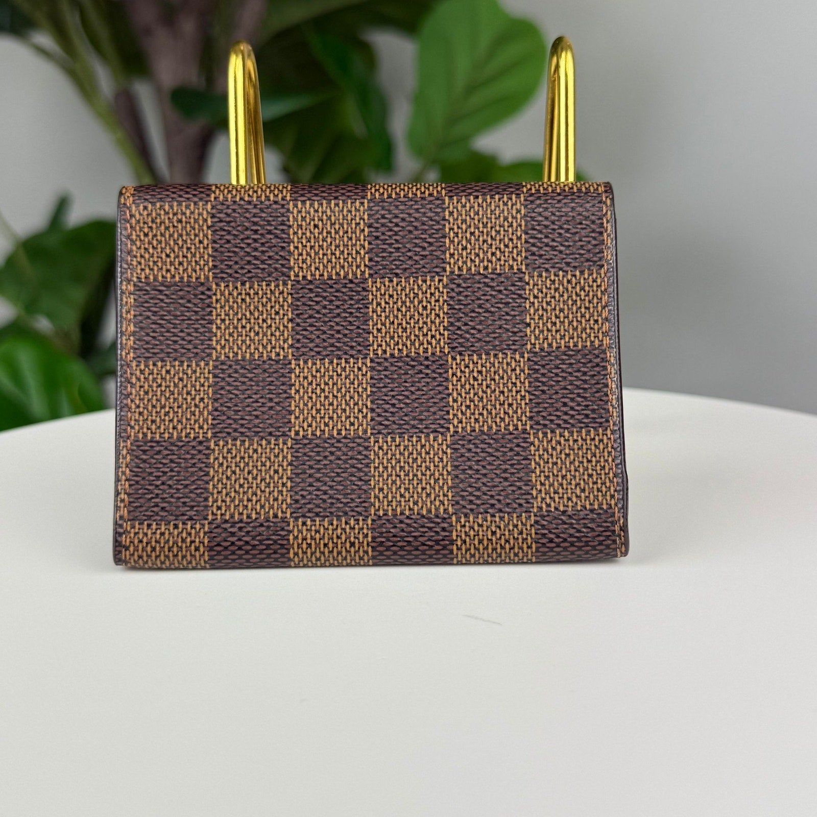 Authentic Louis Vuitton Damier Envelope Carte de Visite Card Wallet