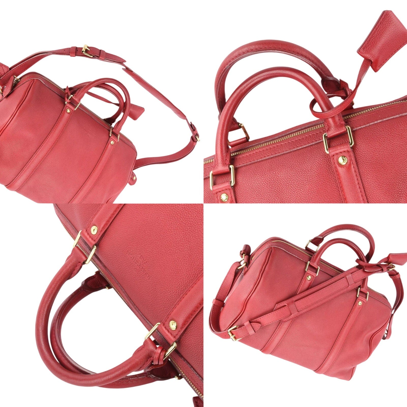 Authentic Louis Vuitton Sofia Coppola MM Empreinte Shoulder Bag 2-Way