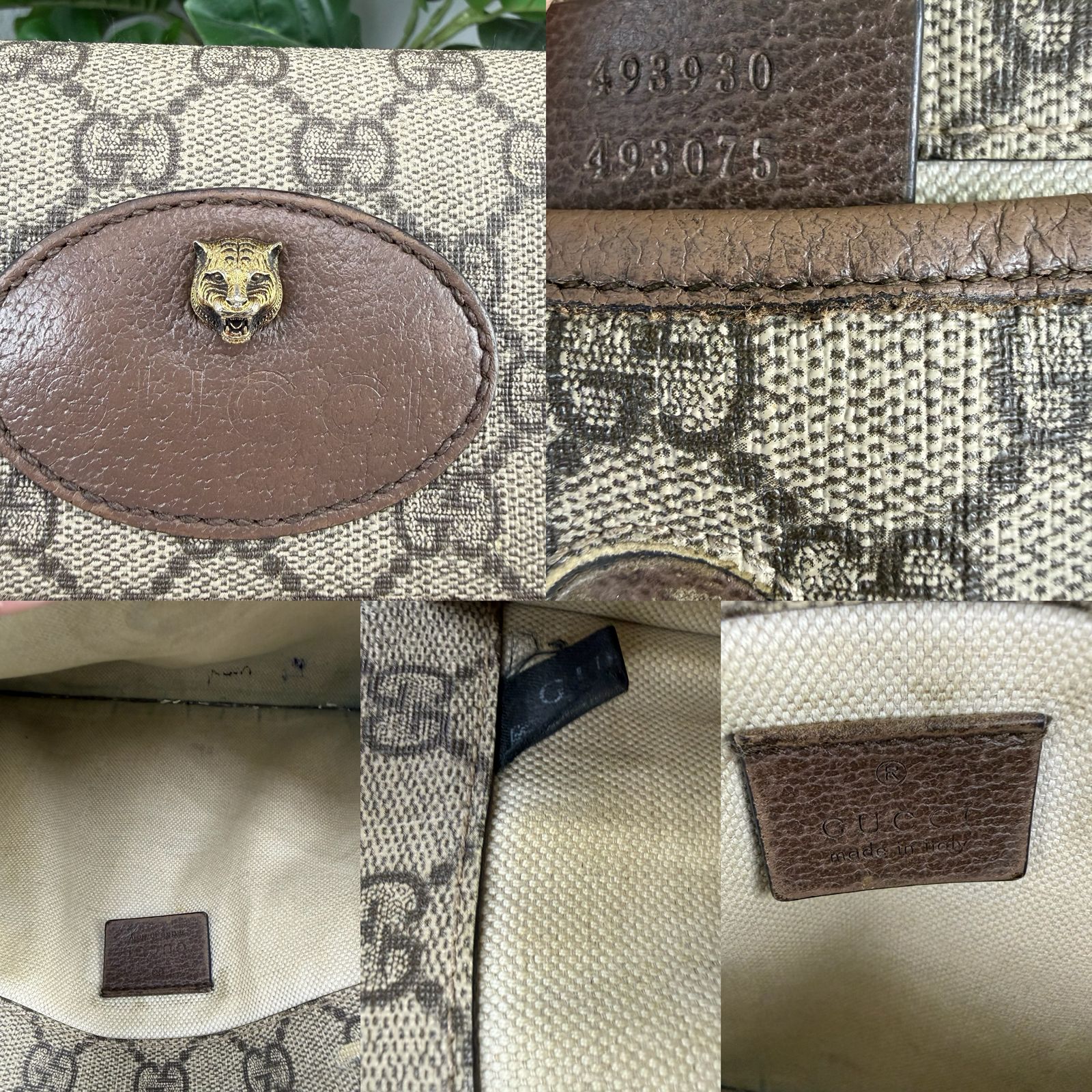 💎✨ Authentic Gucci GG Supreme Web Neo Vintage Belt Bag