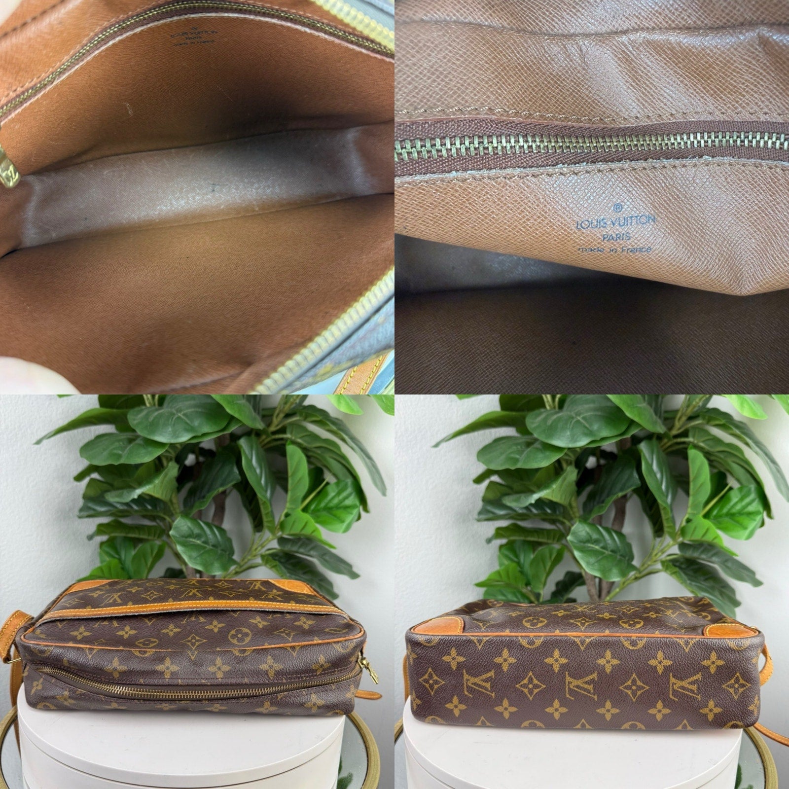 Louis Vuitton Trocadero GM Monogram Canvas Crossbody Bag Authentic Pre Owned