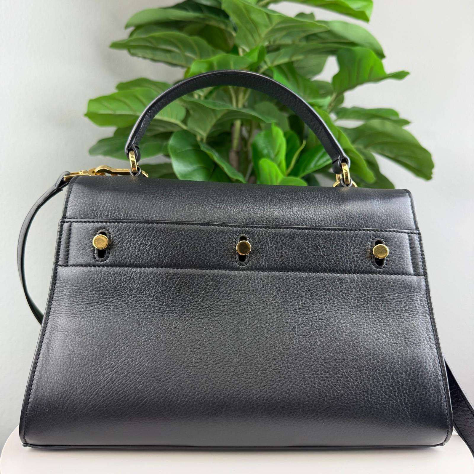 Authentic Yves Saint Laurent YSL  Paris Muse Satchel Bag