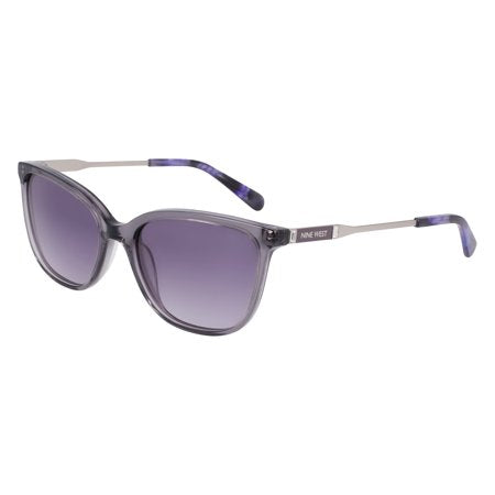 Nine West NW661S 014 Grey Crystal Sunglasses angle