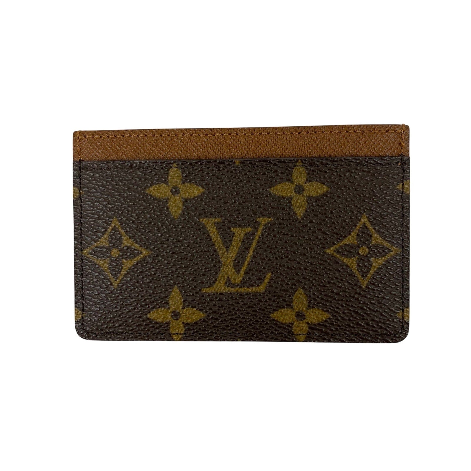 Authentic Louis Vuitton Canvas Monogram Card Case