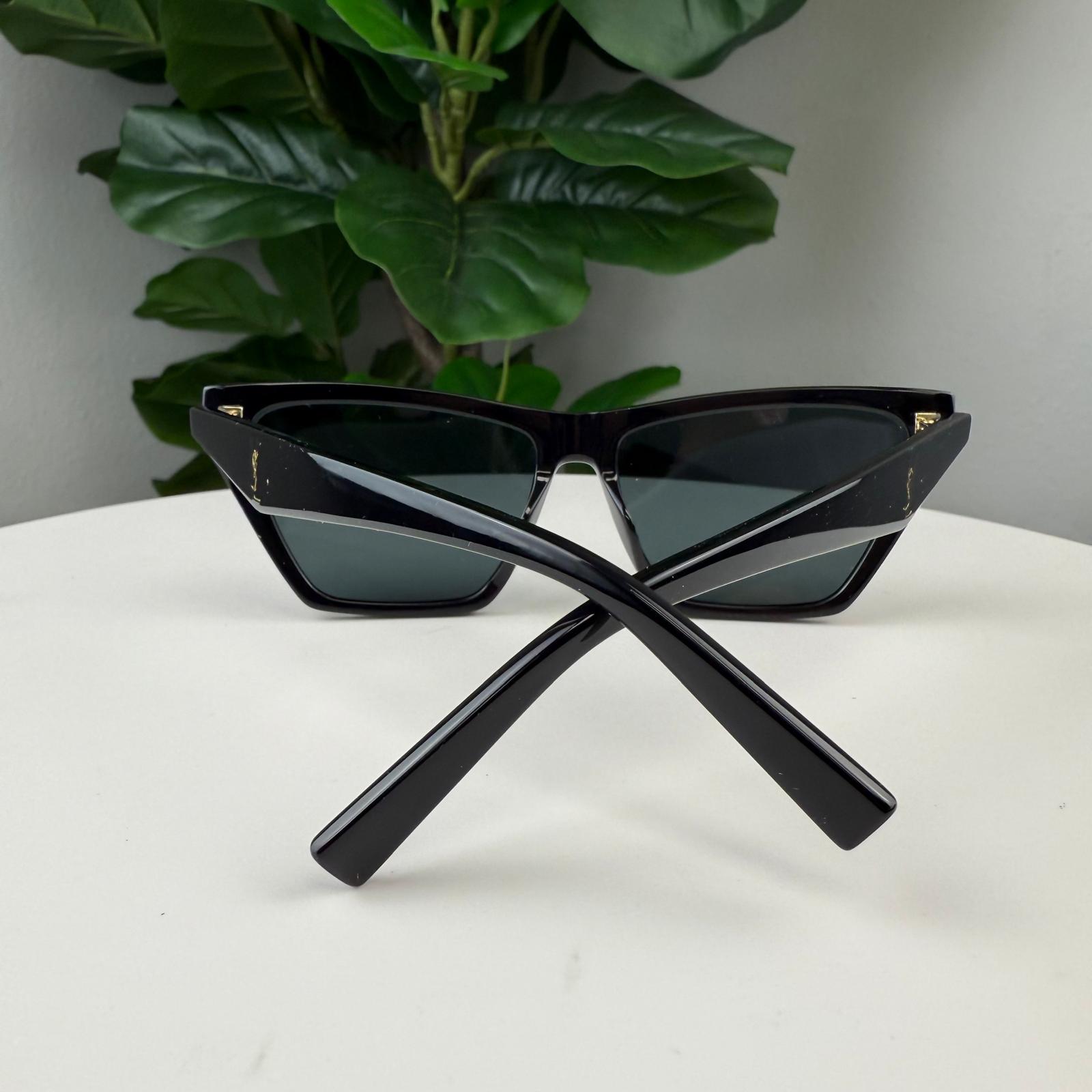 YSL SAINT LAURENT EYEWEAR Cat-Eye Acetate Sunglasses