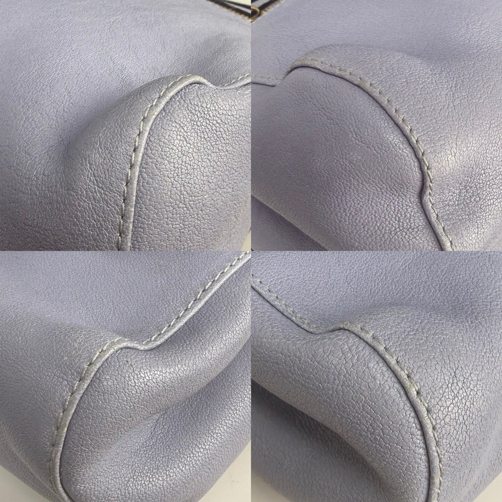 Chloe Lavander Small June Bow Shoulder Bag