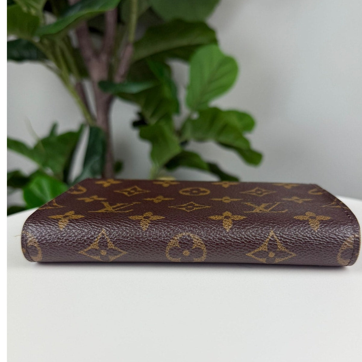 Authentic Louis Vuitton Porte Tresor Etui Chequier Wallet