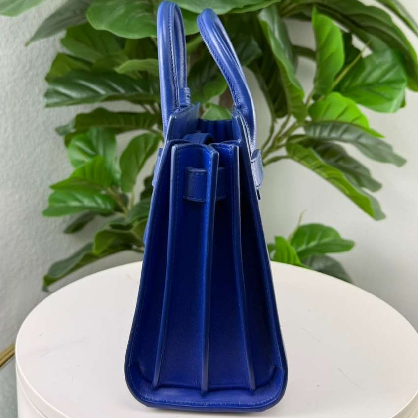 Authentic Saint Laurent Sac de Jour Nano Tote Bag