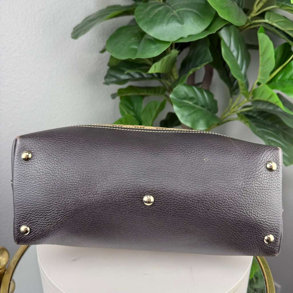 Authentic Gucci GG Crystal Hobo Bag Coated Canvas