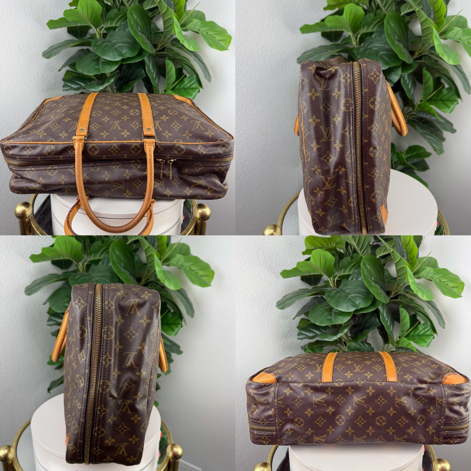 Louis Vuitton Monogram Soft Suitcase Classic Travel Bag