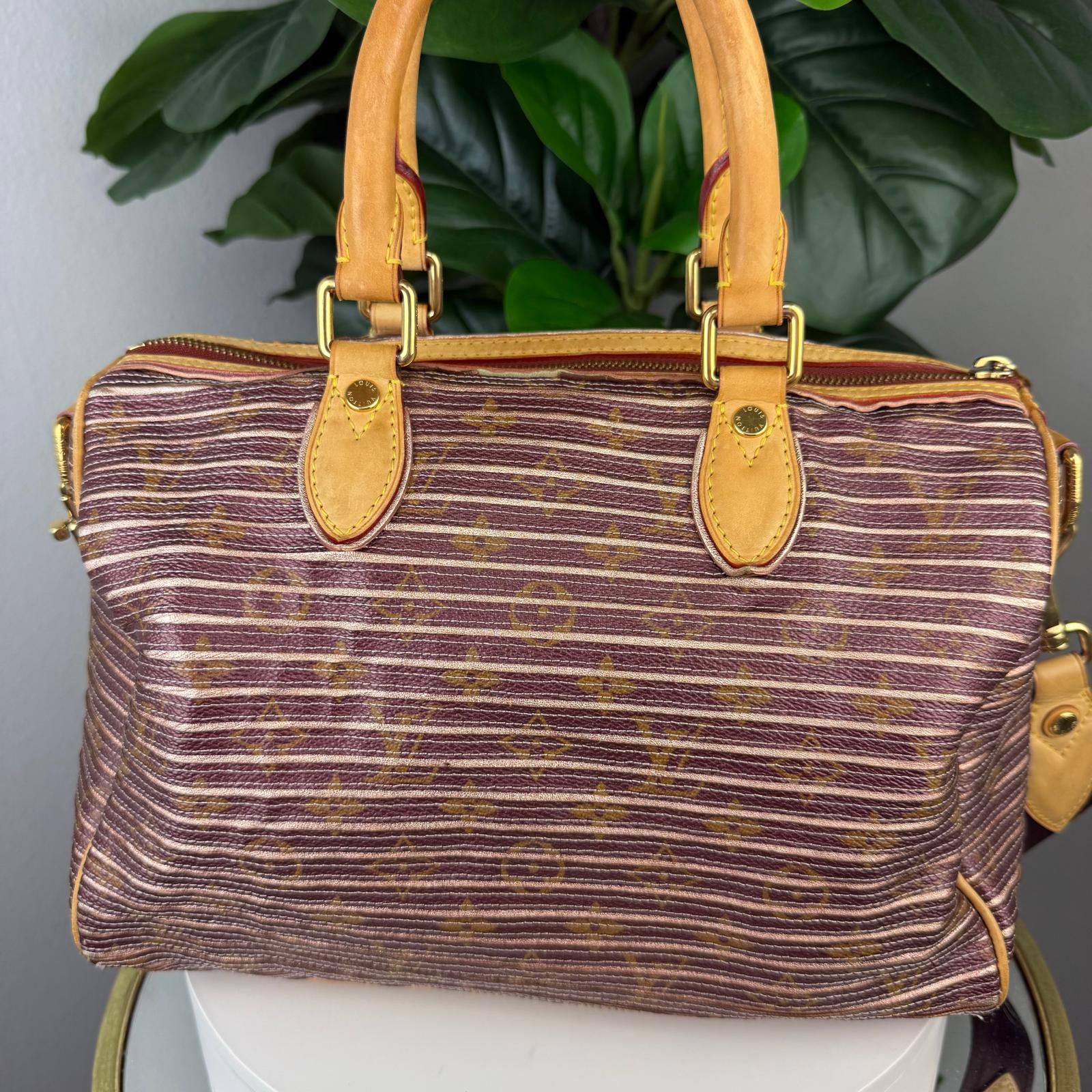 Authentic Louis Vuitton Limited Edition Monogram Eden Speedy 30 Bag
