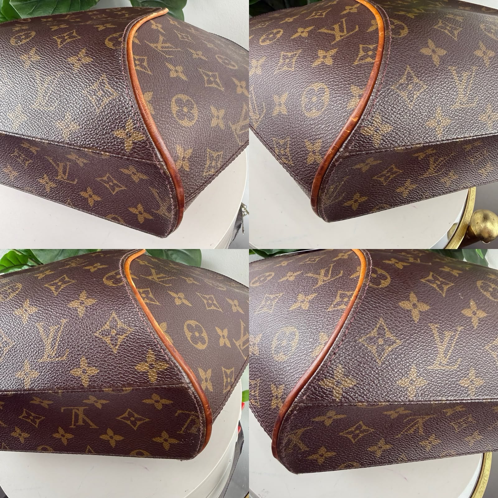 Authentic Louis Vuitton Monogram Ellipse MM Bag