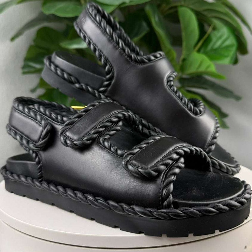 Authentic Bottega Veneta Jack Flat Sandal