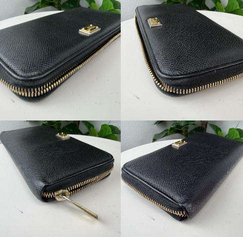 Authentic Dolce & Gabbana Zip-around Wallet