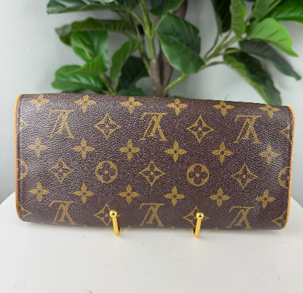 Authentic Louis Vuitton Pochette Twin GM Wallet