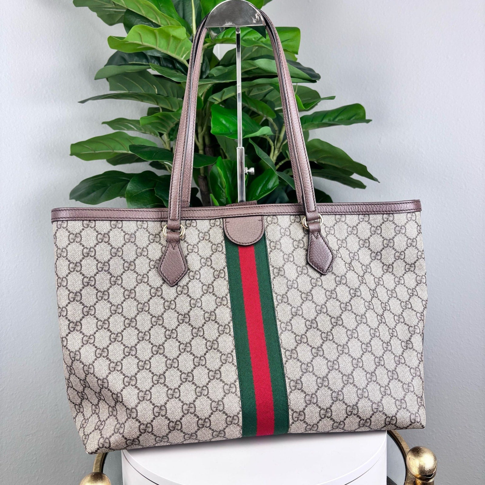 Authentic Gucci Ophidia GG Tote Bag