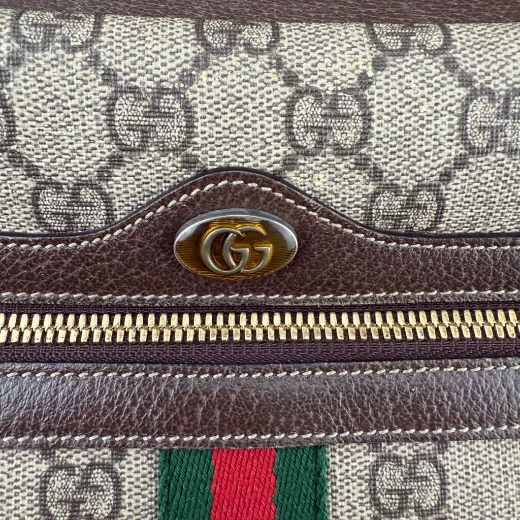 Authentic Gucci Ophidia GG Supreme Shoulder Bag