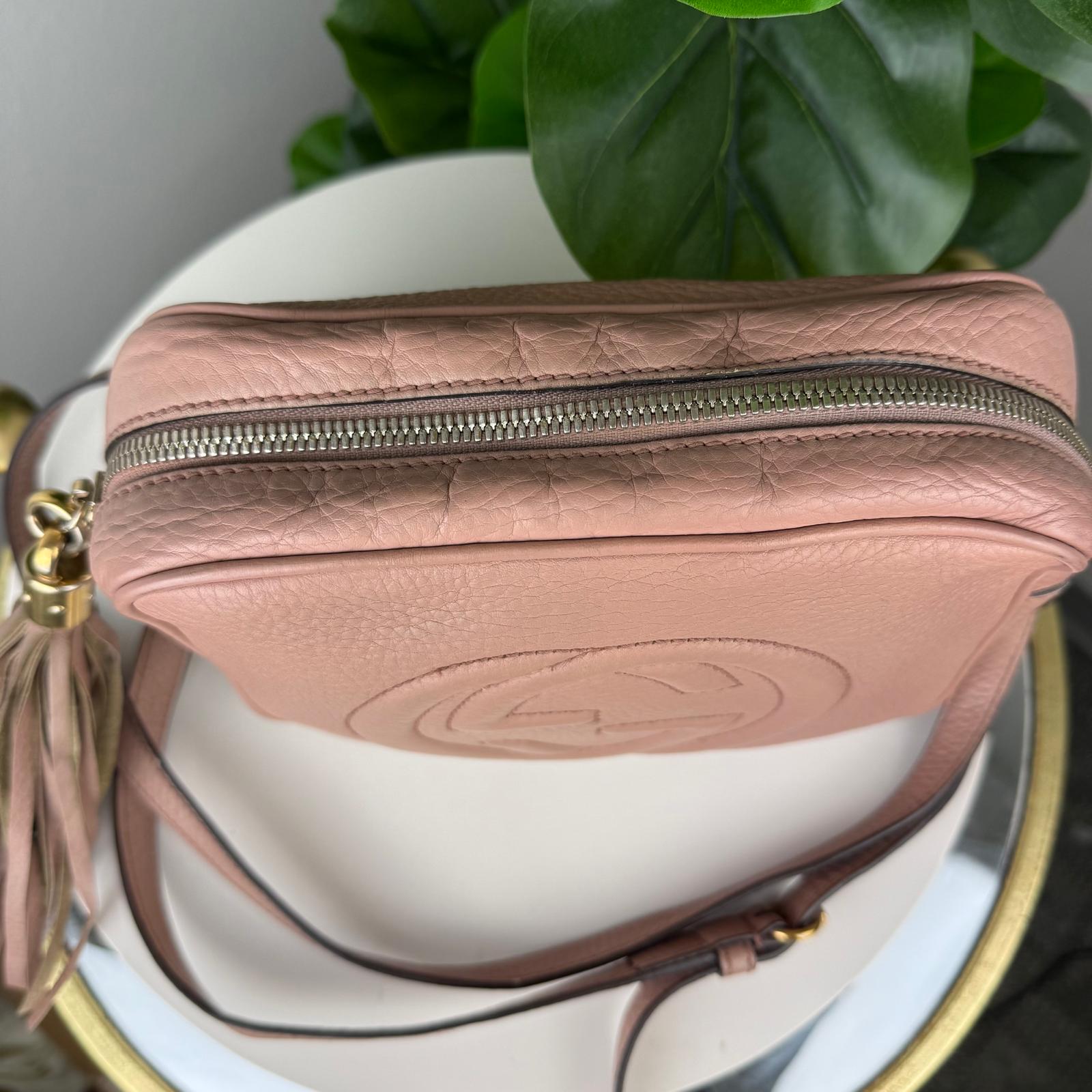 Authentic Gucci Soho Disco Crossbody Shoulder Bag