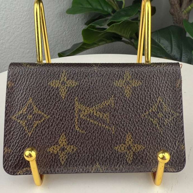 Authentic Louis Vuitton Monogram Canvas Bi-fold Wallet