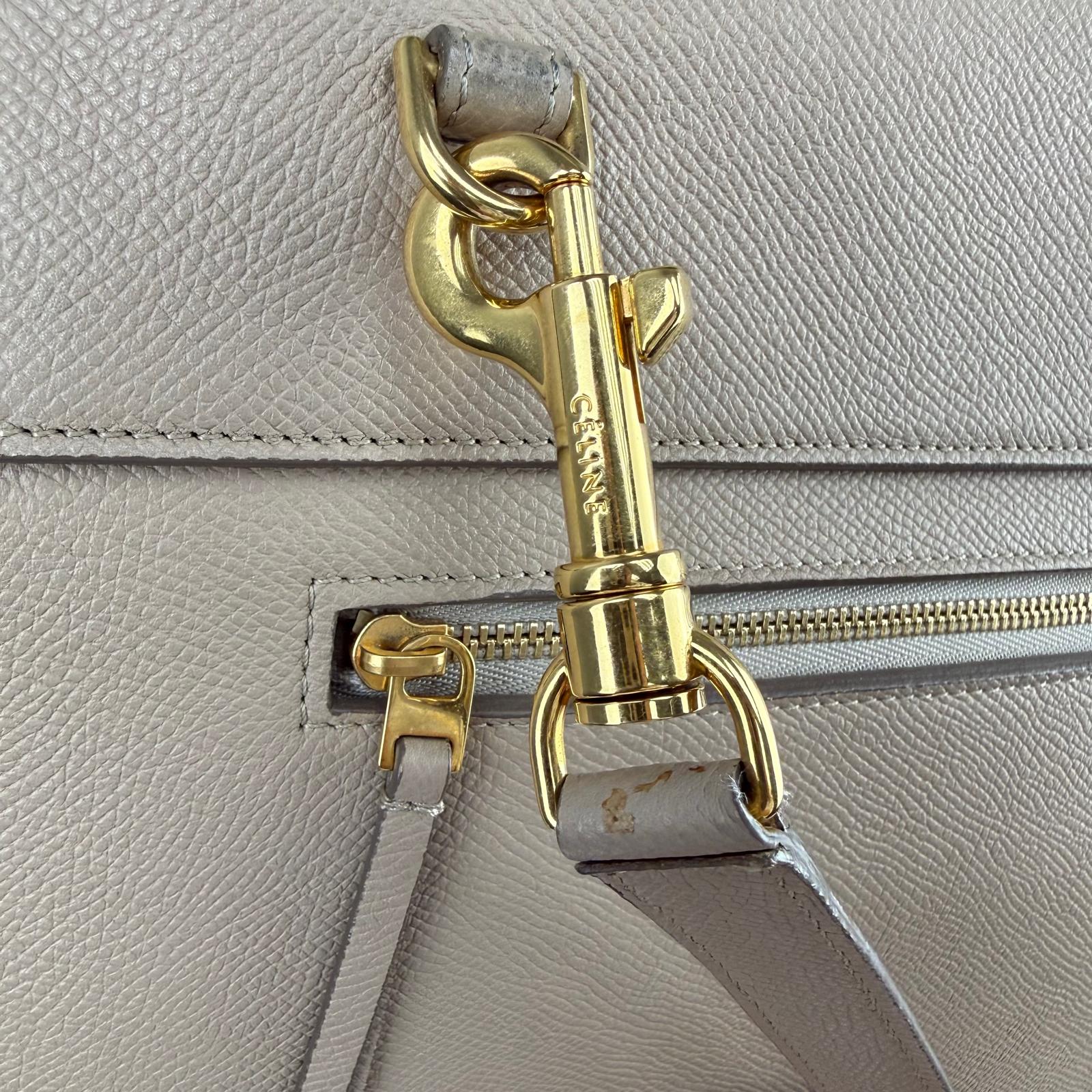 Authentic Celine Leather Mini Belt Bag