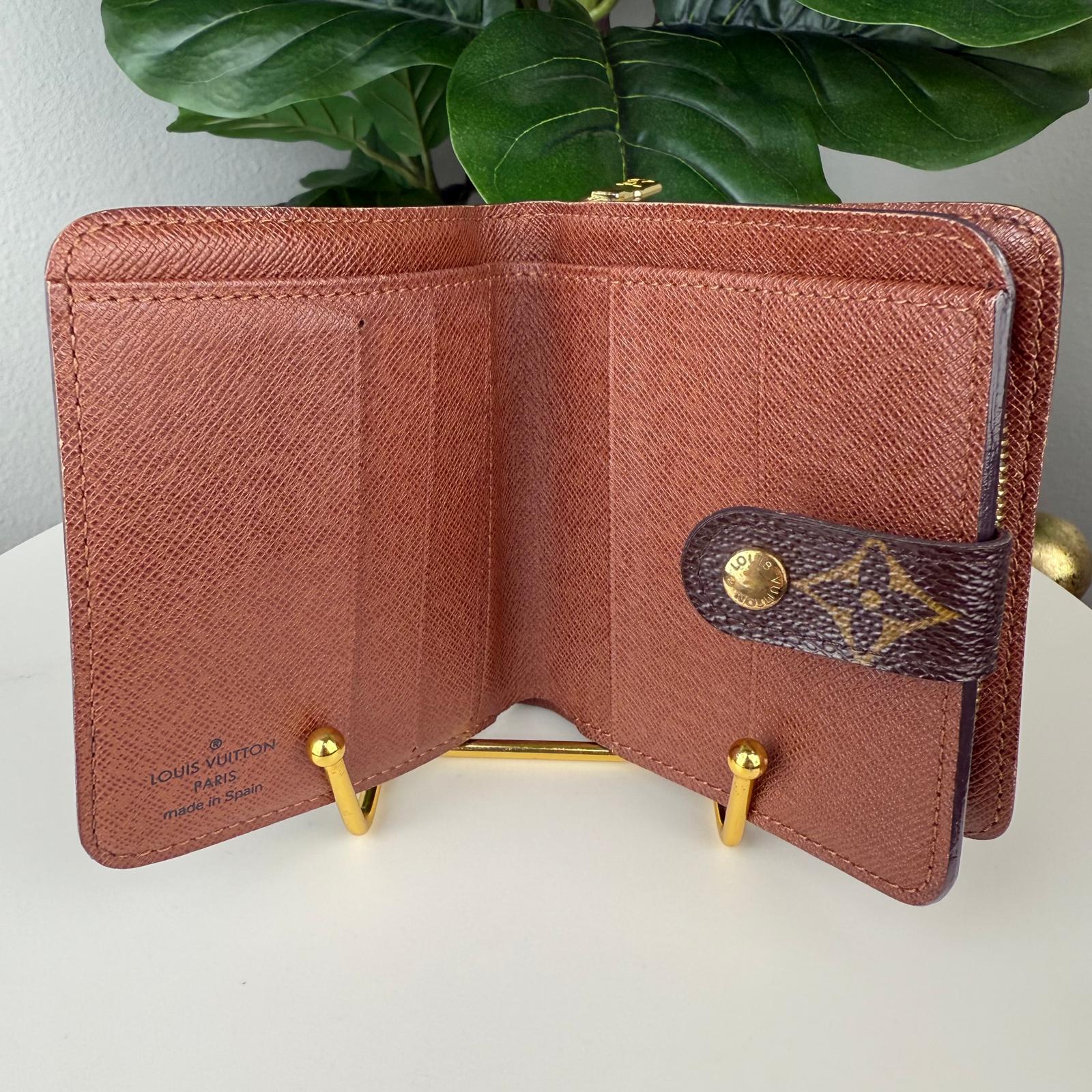 Authentic Louis Vuitton Monogram Canvas Wallet