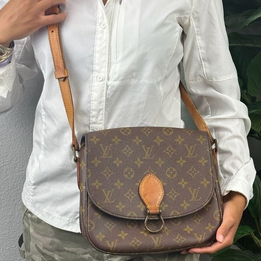Louis Vuitton Monogram Saint Cloud GM Shoulder Bag