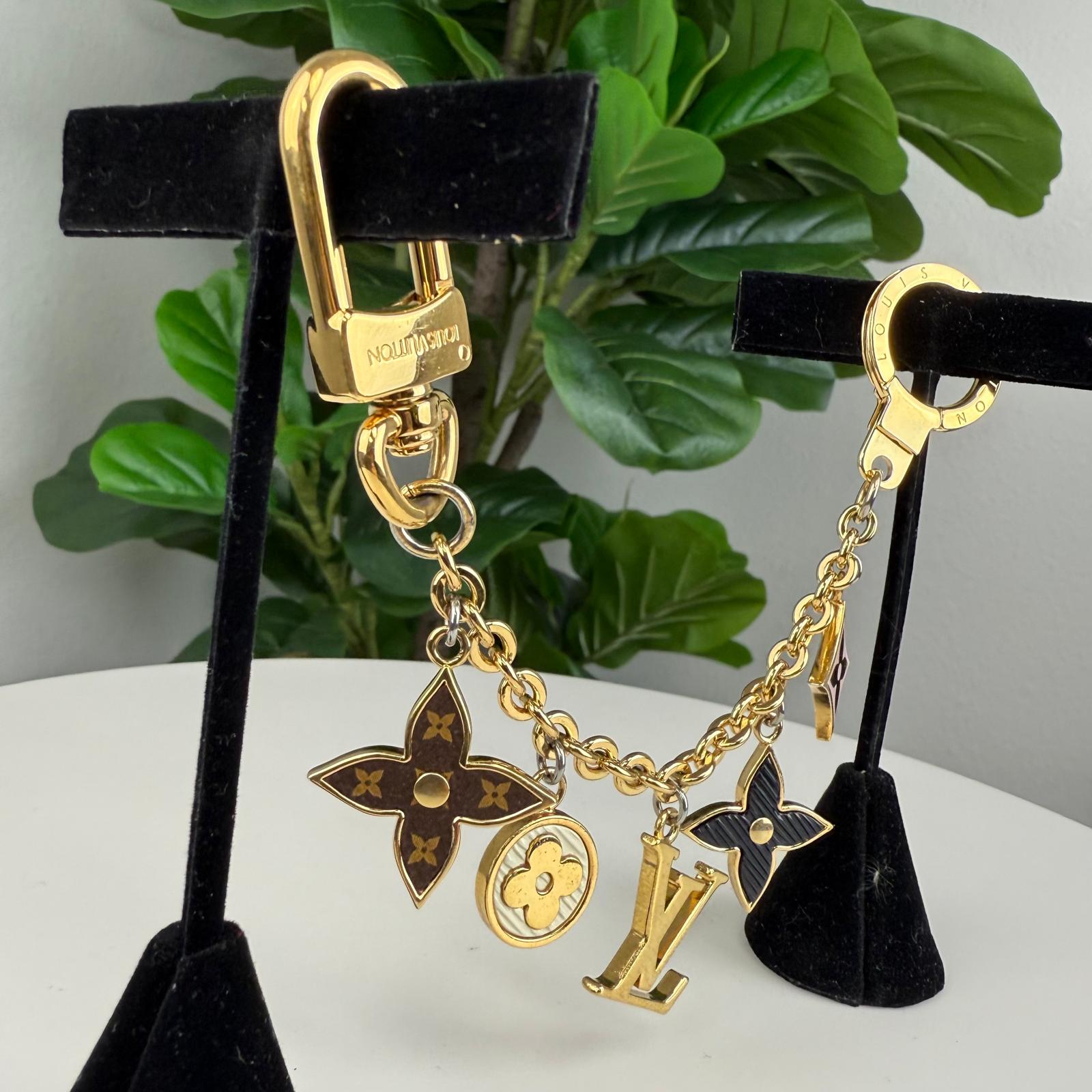 Authentic Louis Vuitton Spring Street Bag Charm Gold