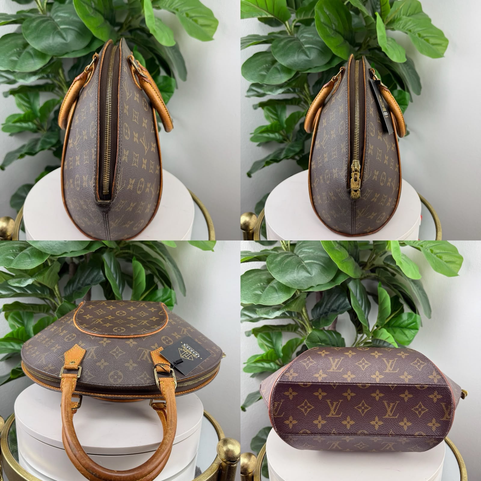 Authentic Louis Vuitton Monogram Ellipse MM Bag
