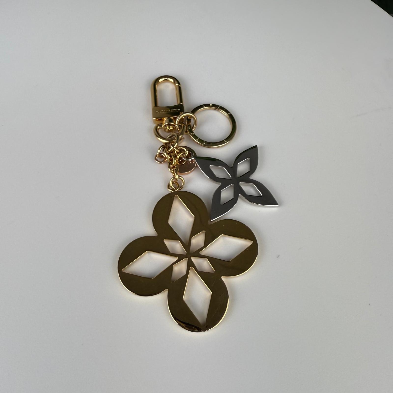 💎Authentic LOUIS VUITTON Malletage Blossom Bag Charm