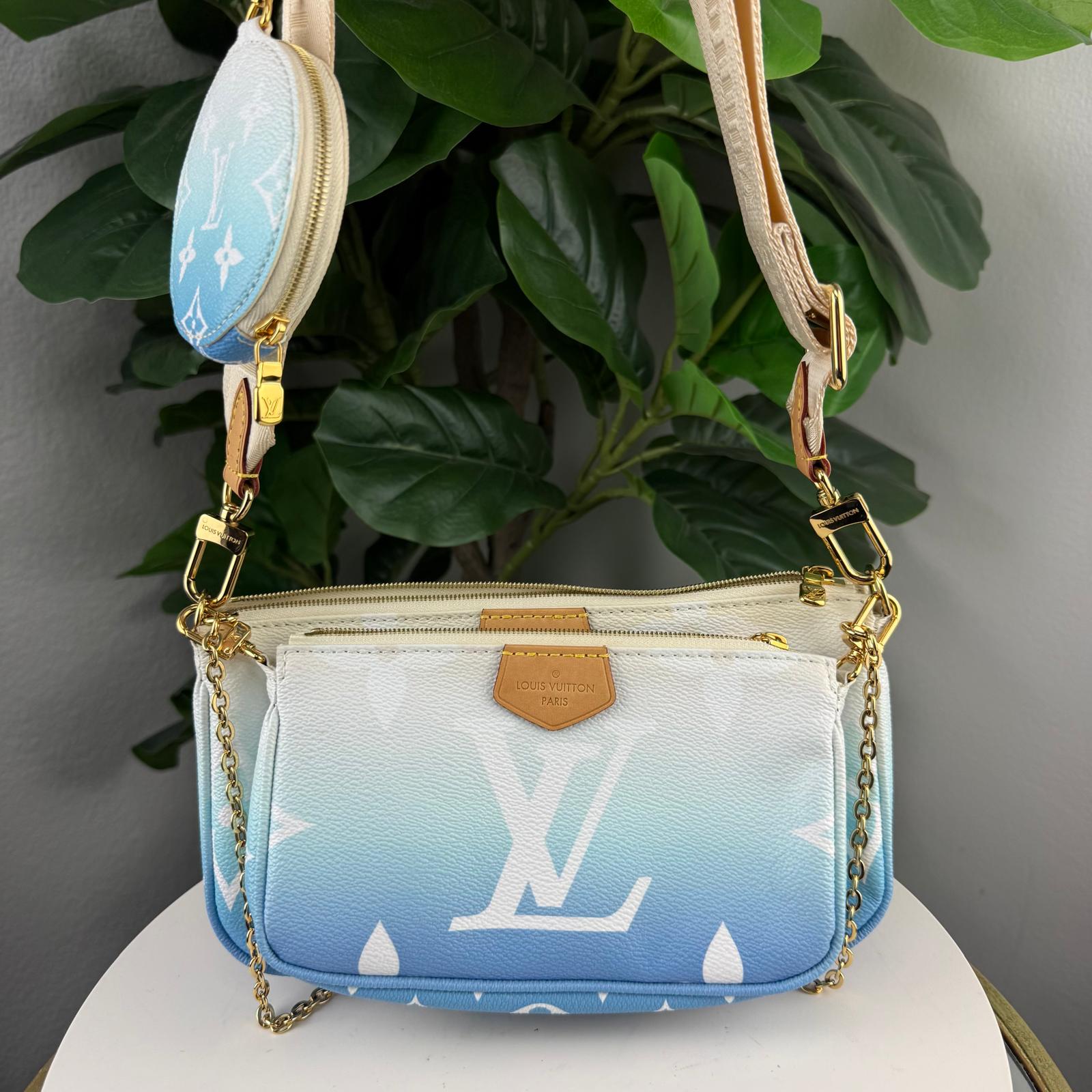 Authentic LIMITED EDITION Louis Vuitton Multi Pochette Accessoires Shoulder Bag