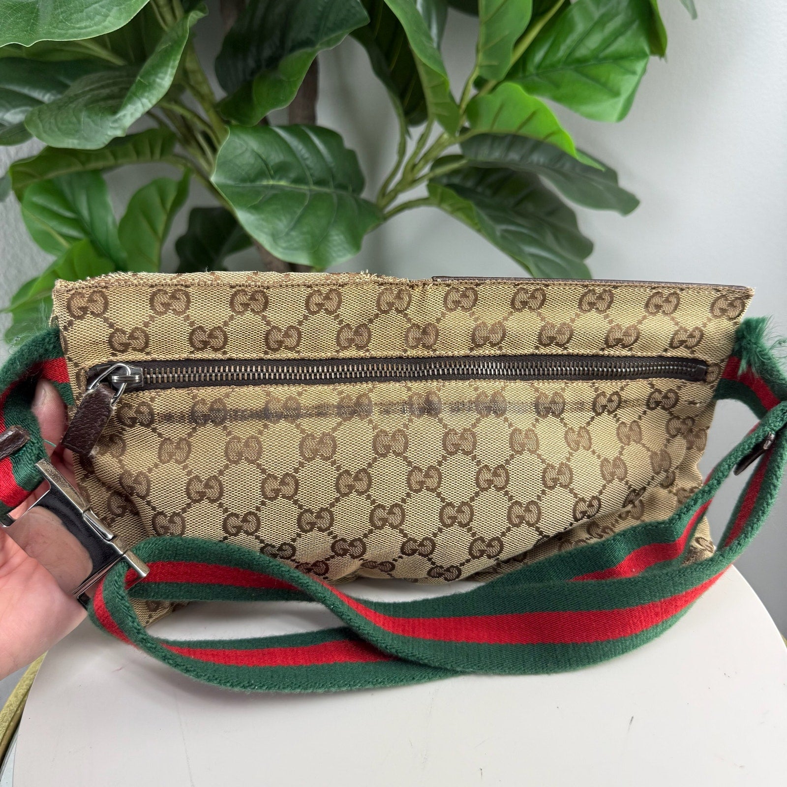 Gucci GG Canvas Waist Belt Bag