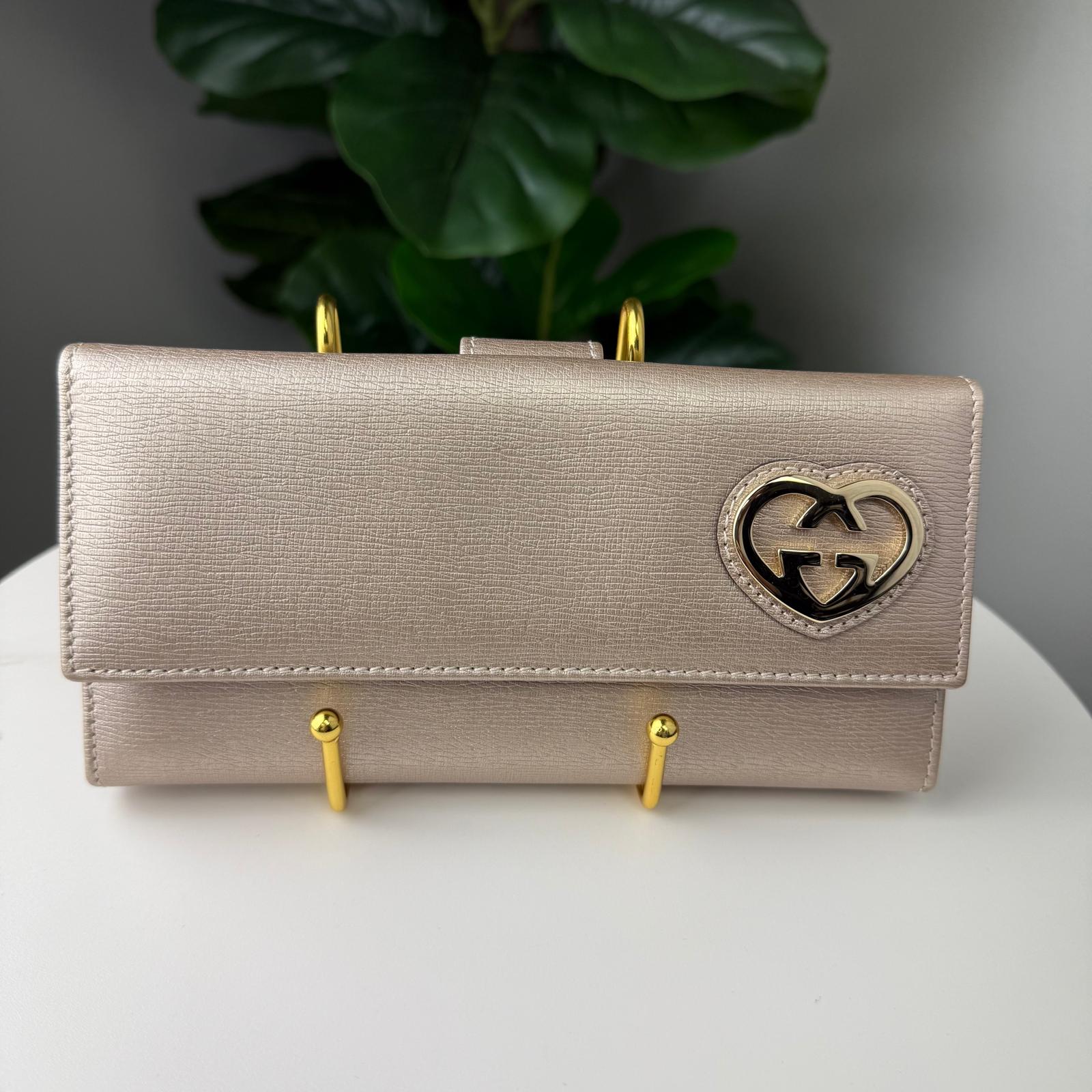 💎Authentic Gucci Lovely Heart Long Wallet