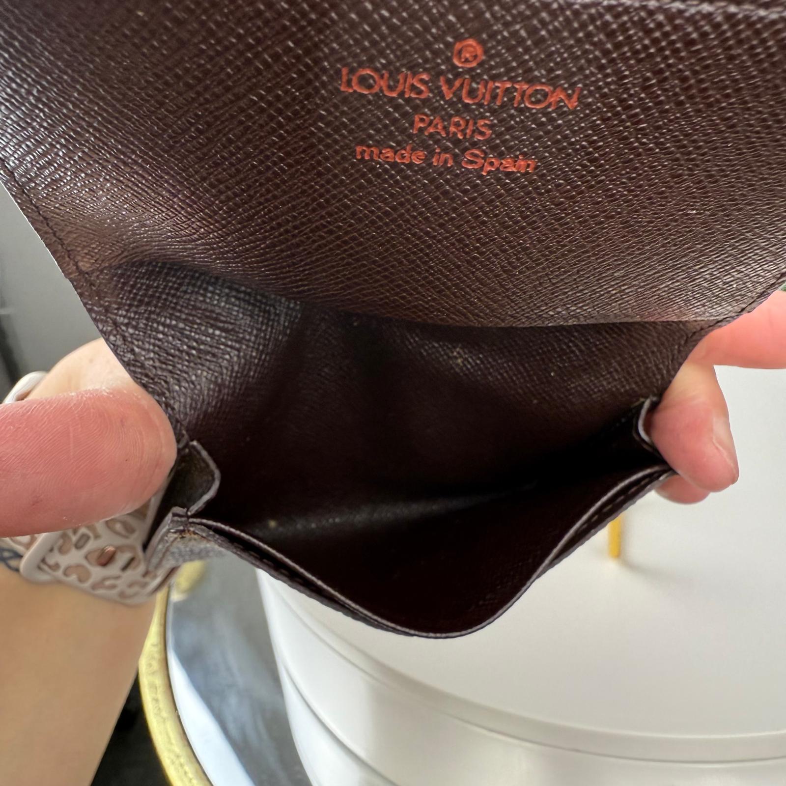 💎Authentic Louis Vuitton Damier Ebene Wallet