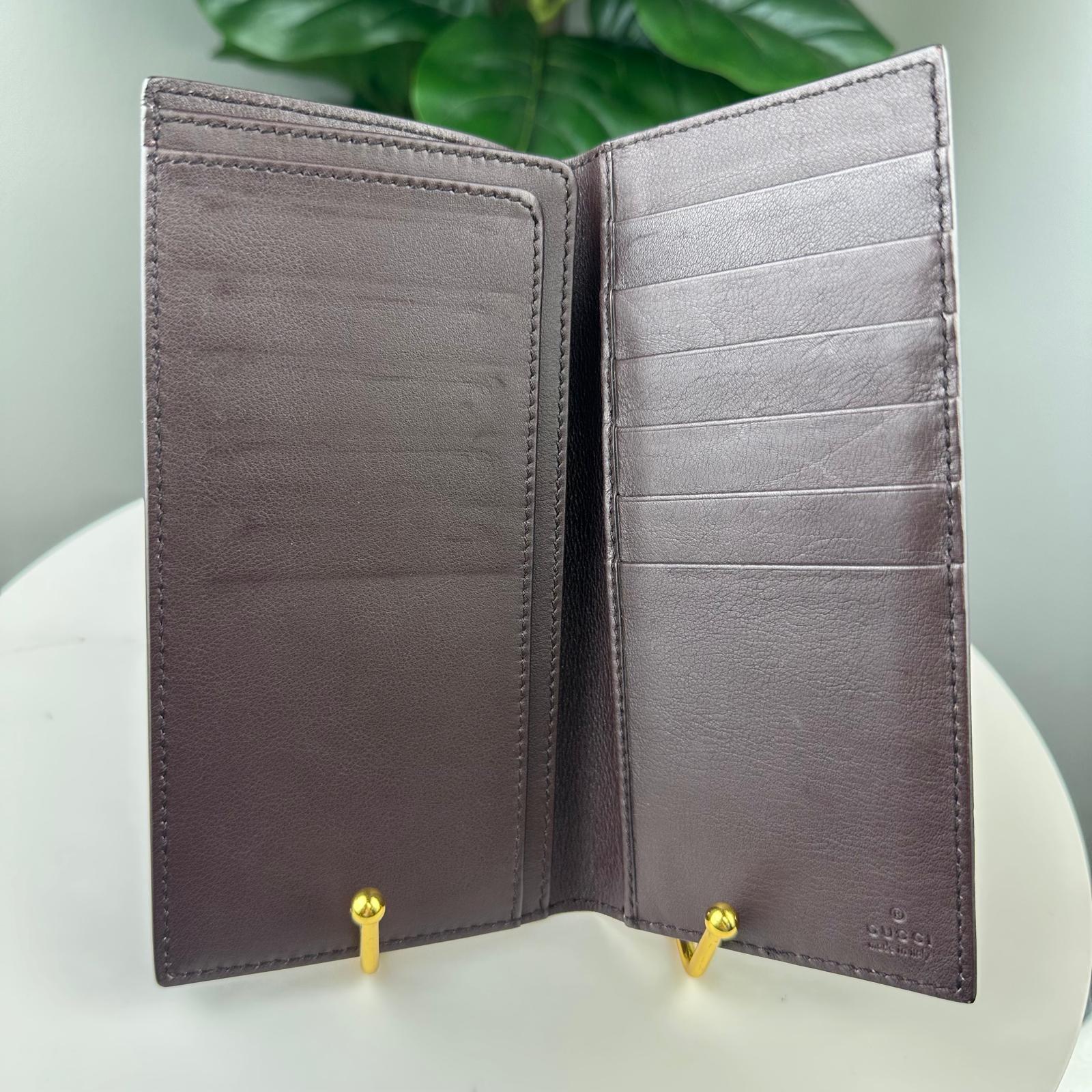 💎Authentic Gucci GG Guccissima continental wallet