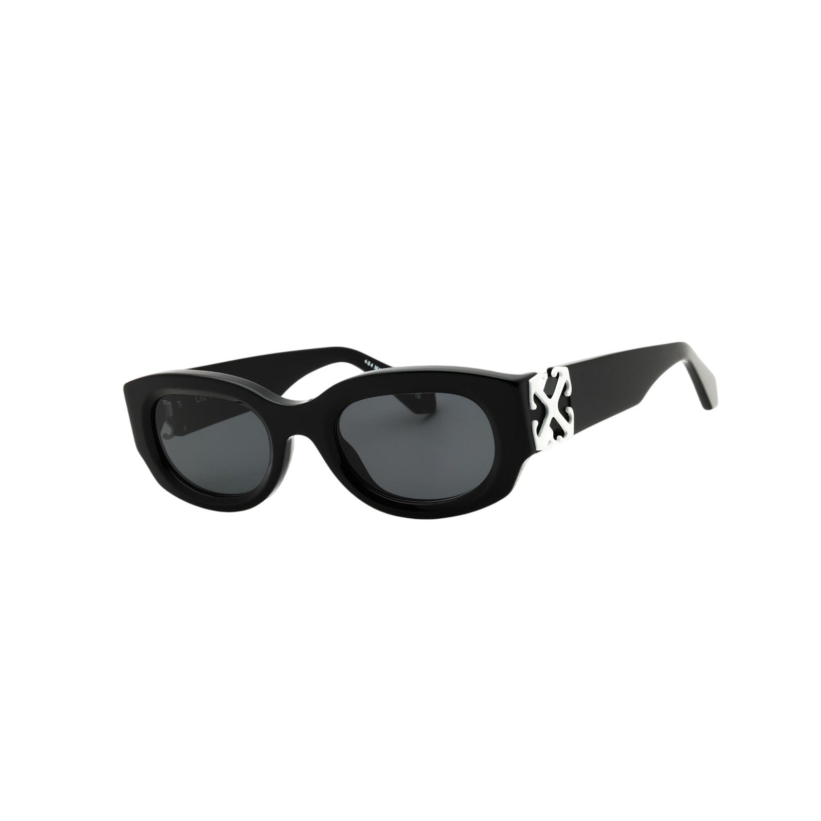 ZS49 BrandNew Off-white Palmer Unisex Black Sunglasses