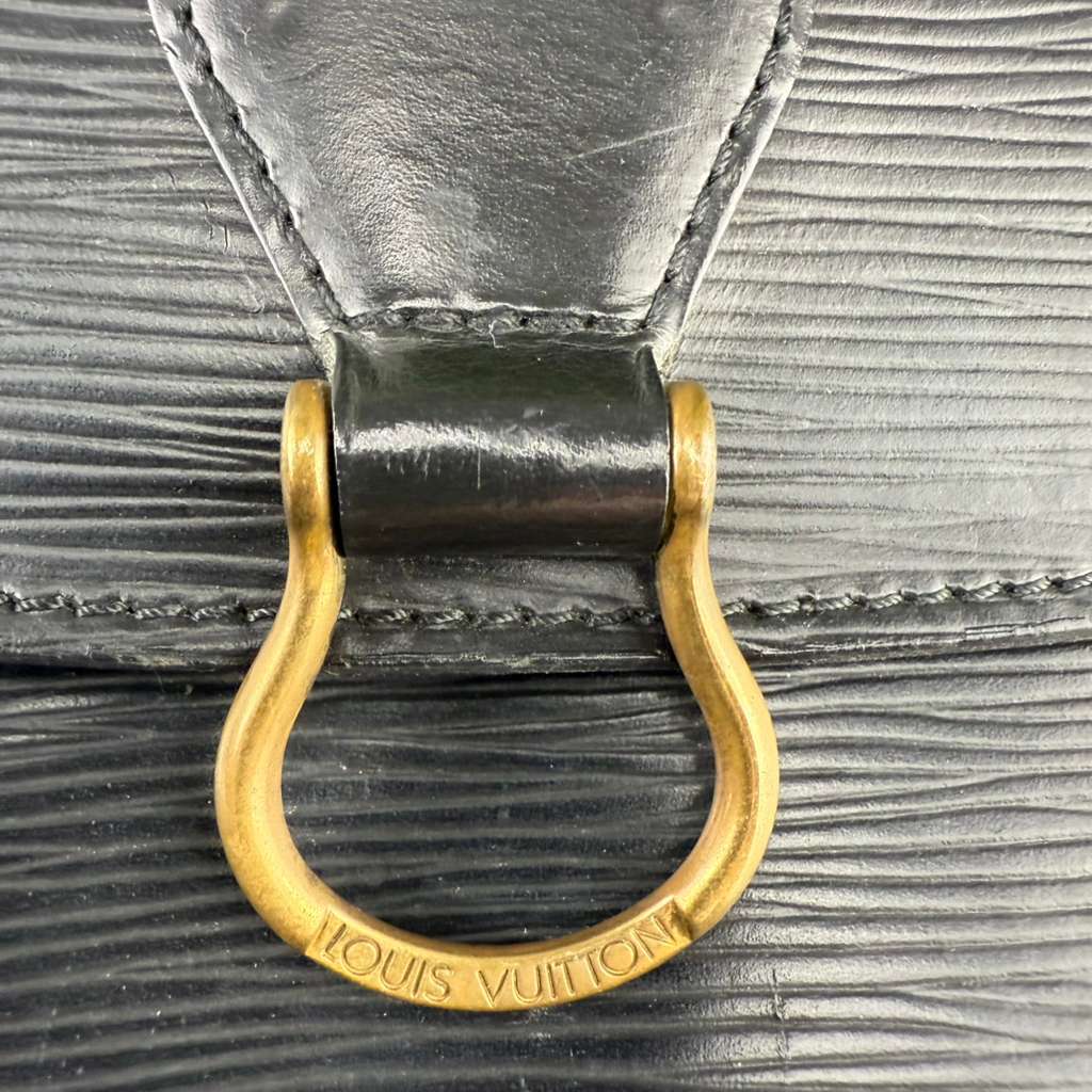 Authentic Louis Vuitton Saint Cloud GM Epi Black