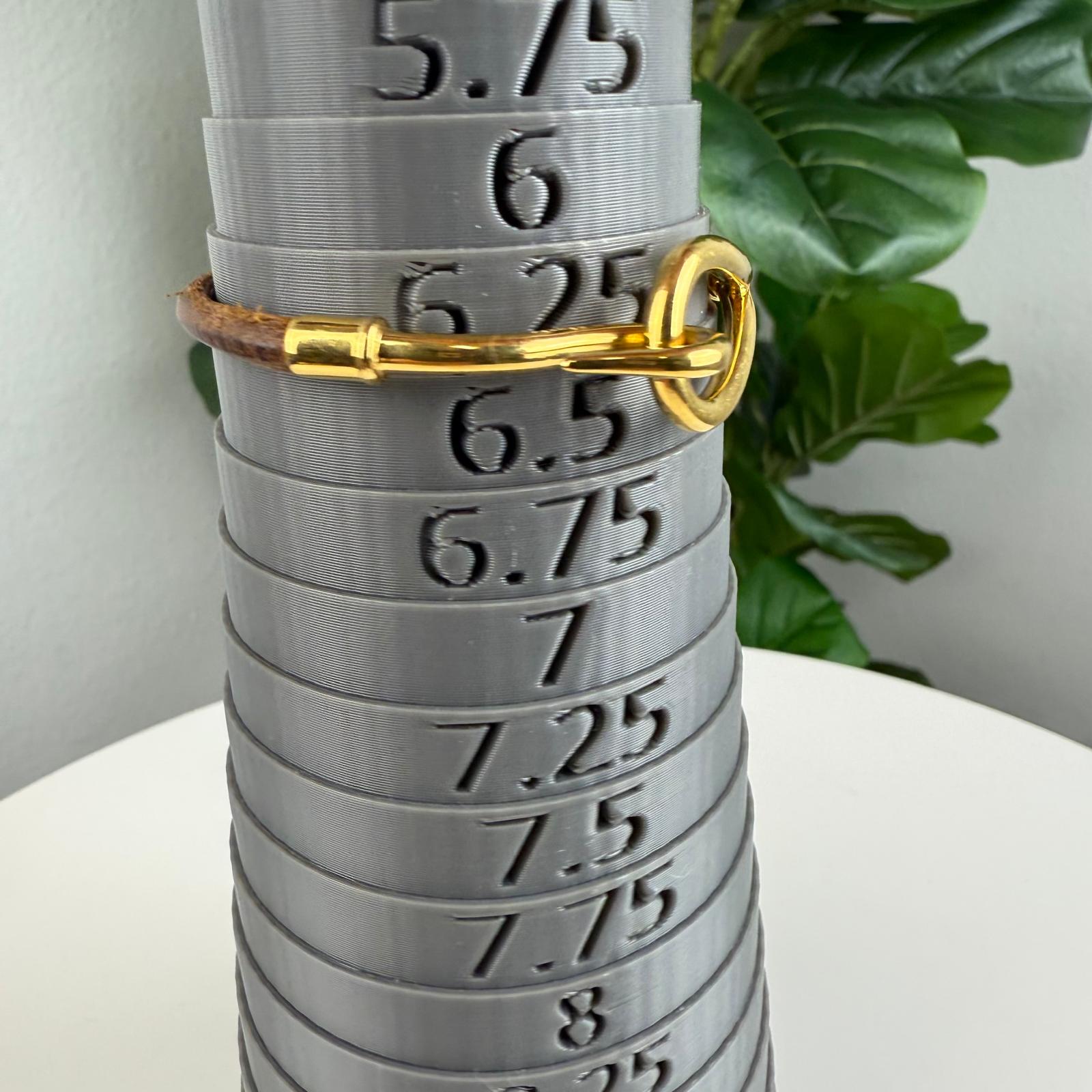 Authentic Hermes Jumbo Hook Bracelet 6.25"