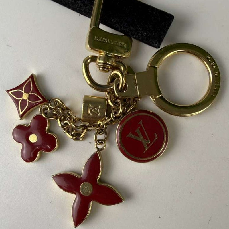 Authentic Louis Vuitton Blooming Flowers Bag Charm
