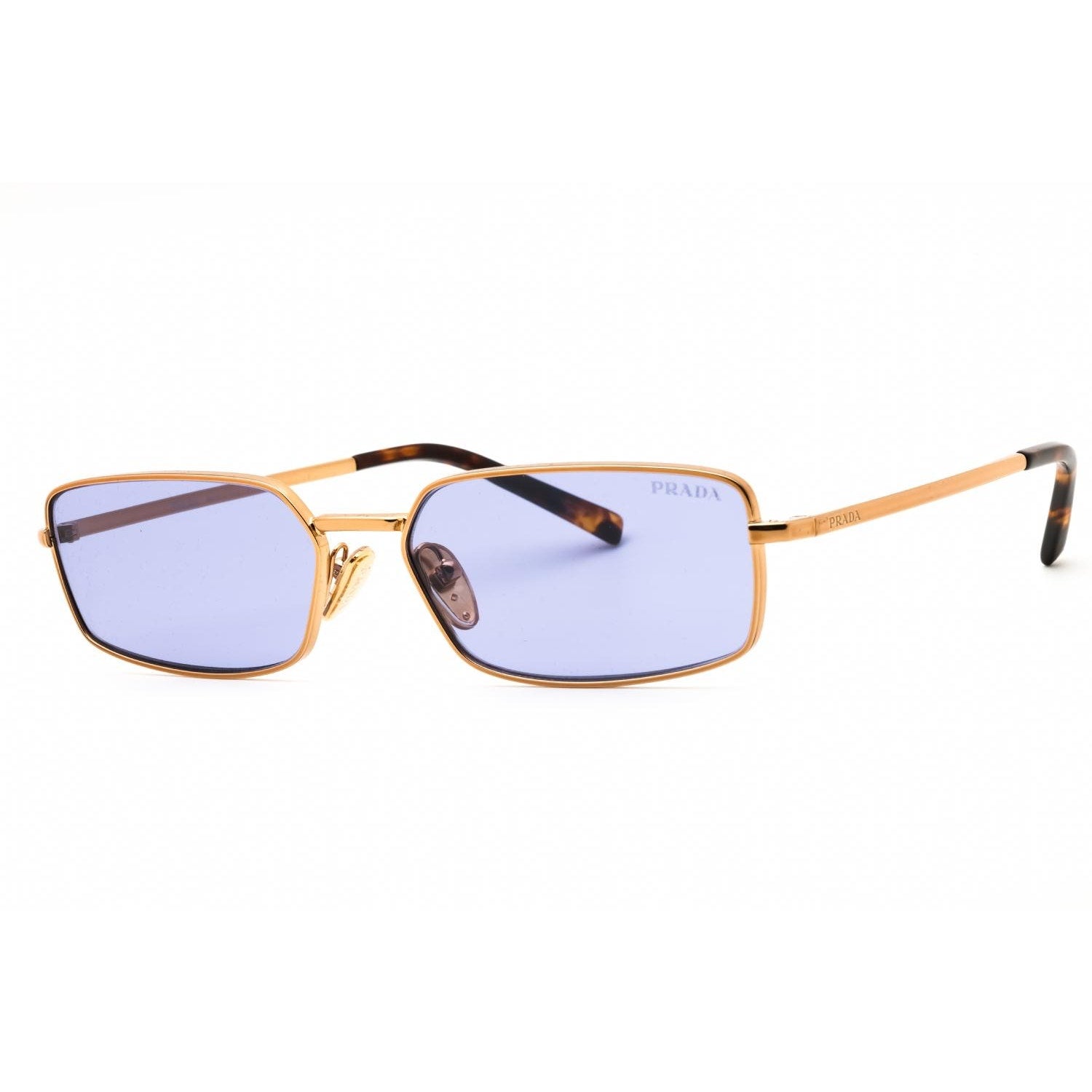 Brandnew Prada Woman PR A60S Sunglasses Brass