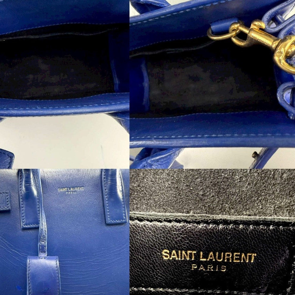 Authentic Saint Laurent Sac de Jour Nano Tote Bag
