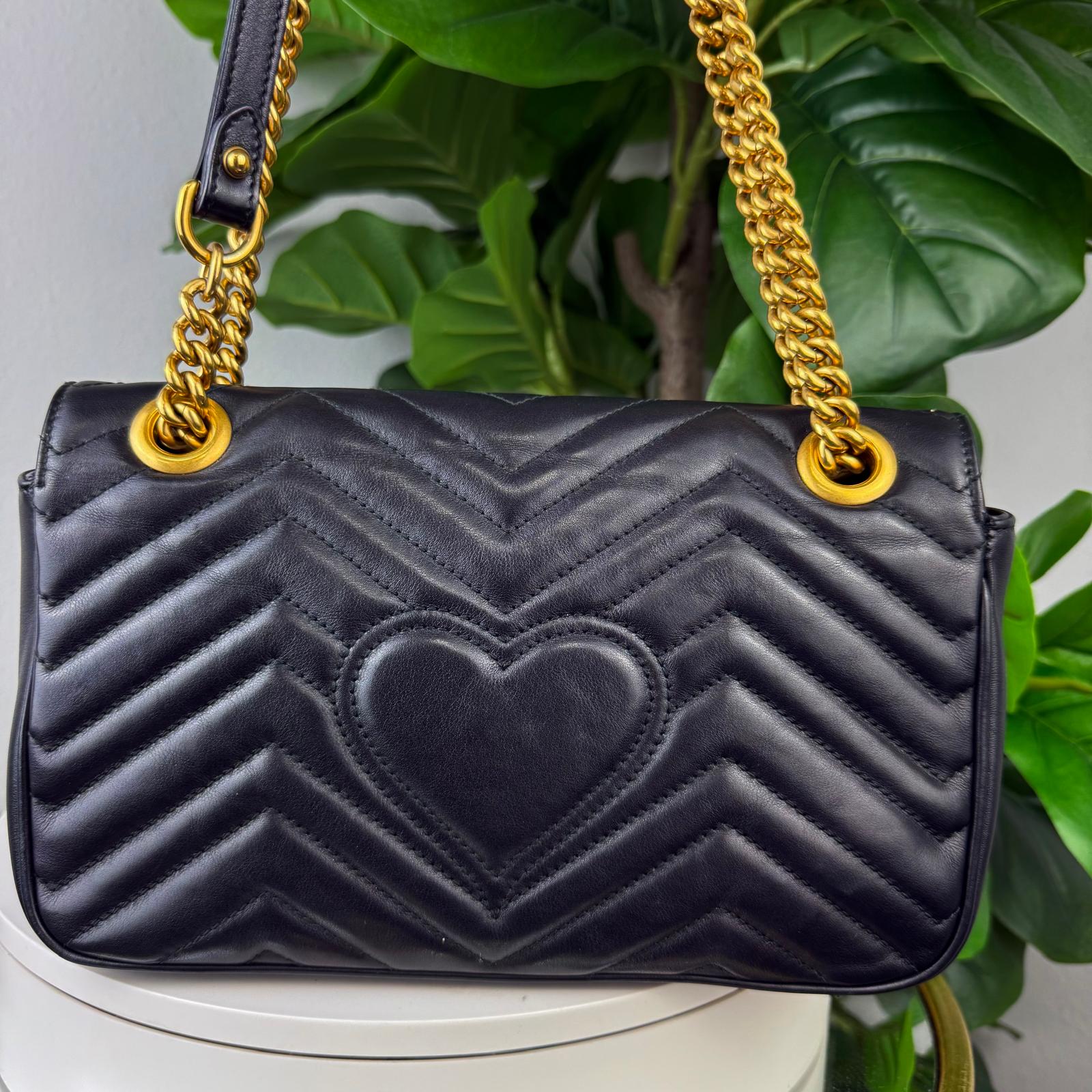 Authentic Gucci GG Marmont Matelasse Shoulder Bag
